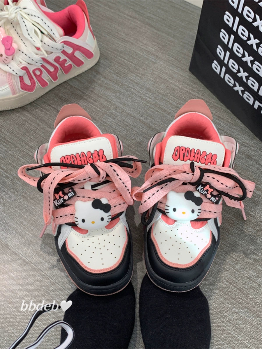 Hello Kitty Bread Skateboard Shoes