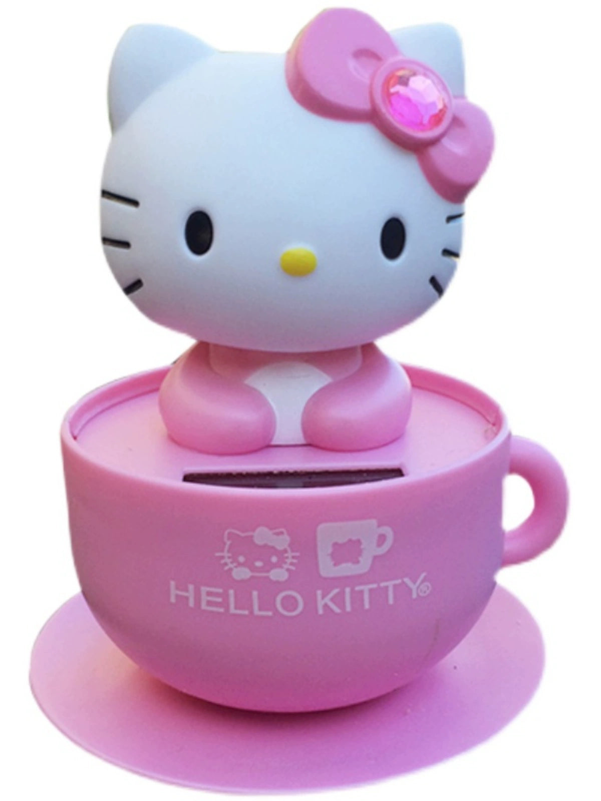 Solar Shaking Head Hello Kitty