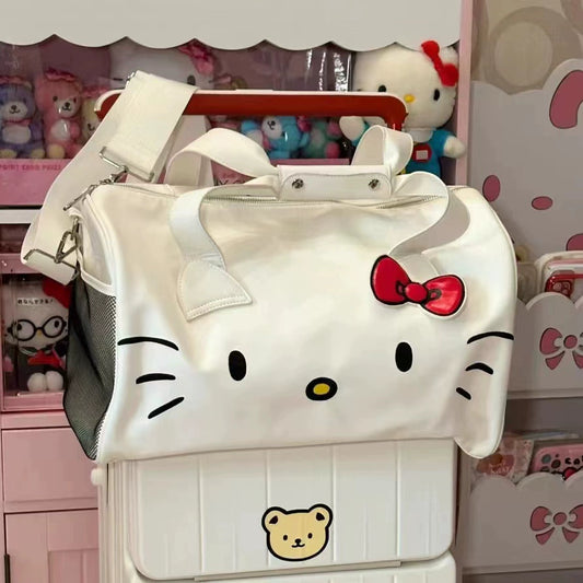 Hello Kitty Shoulder Bow Portable Bag