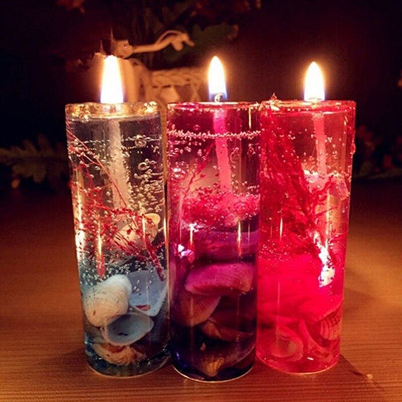 8.5*3cm Ocean Theme Gel Candles