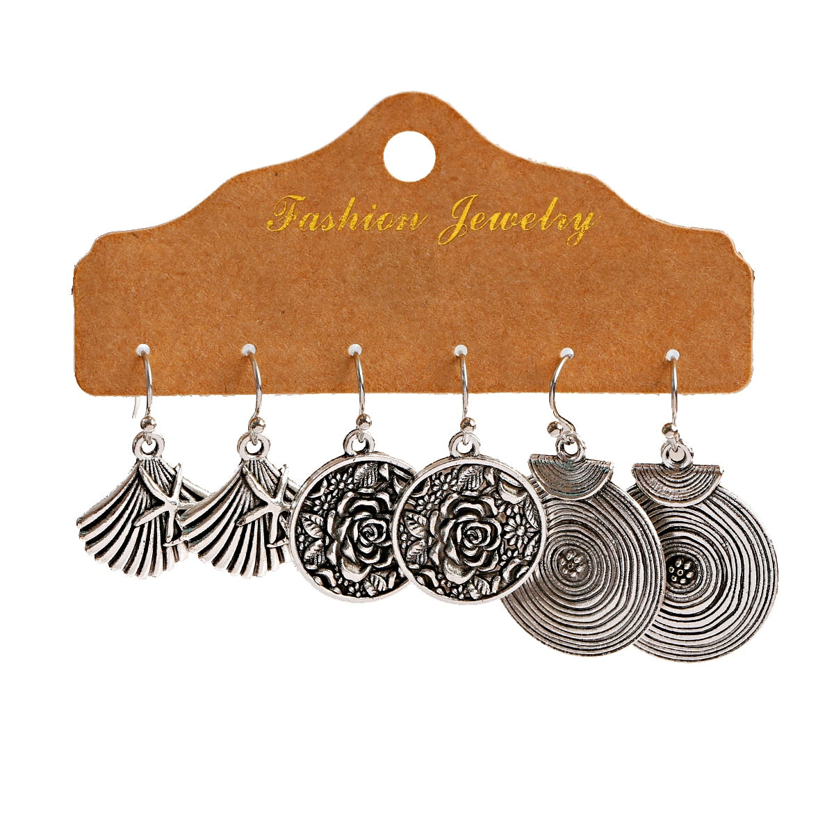 Boho  Dangle/Round Earrings