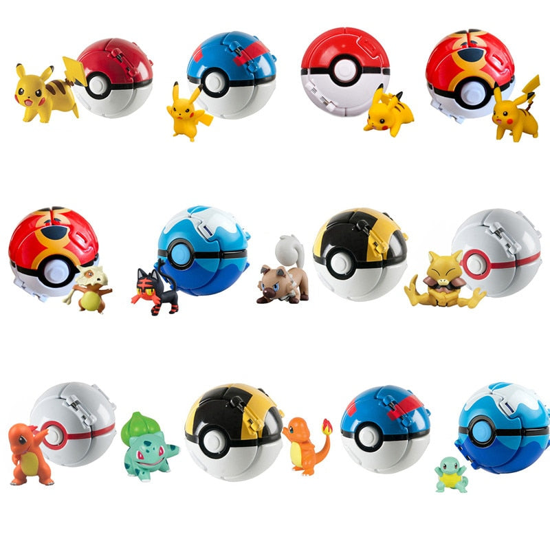 12 Styles Pokemon Balls