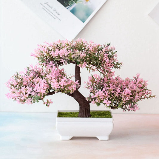 Artificial  Bonsai Small Tree Pot