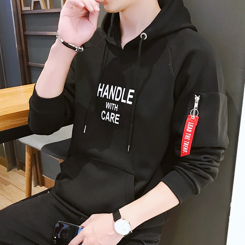 Fashion Men Hoodie Printed