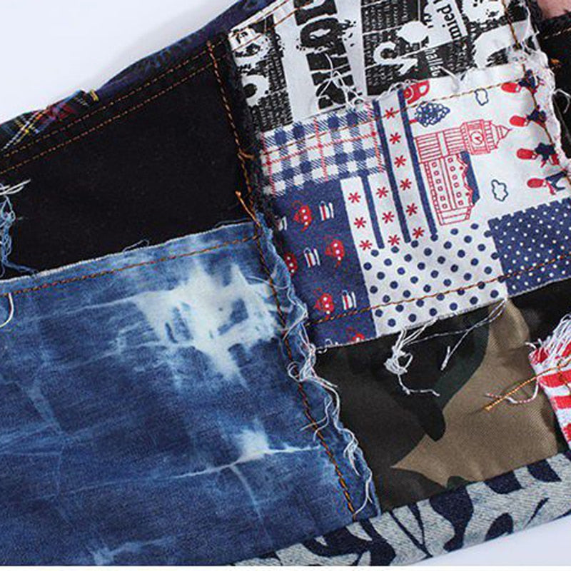 Patchwork Jeans