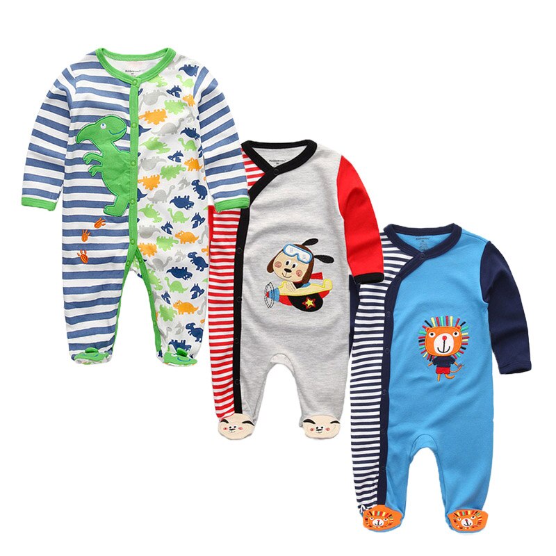 3pcs Baby Romper