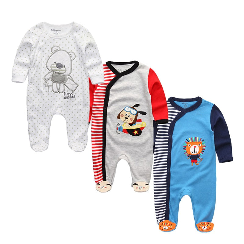 3pcs Baby Romper