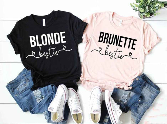 Skuggnas Blonde/Brunette  Best Friend Shirts