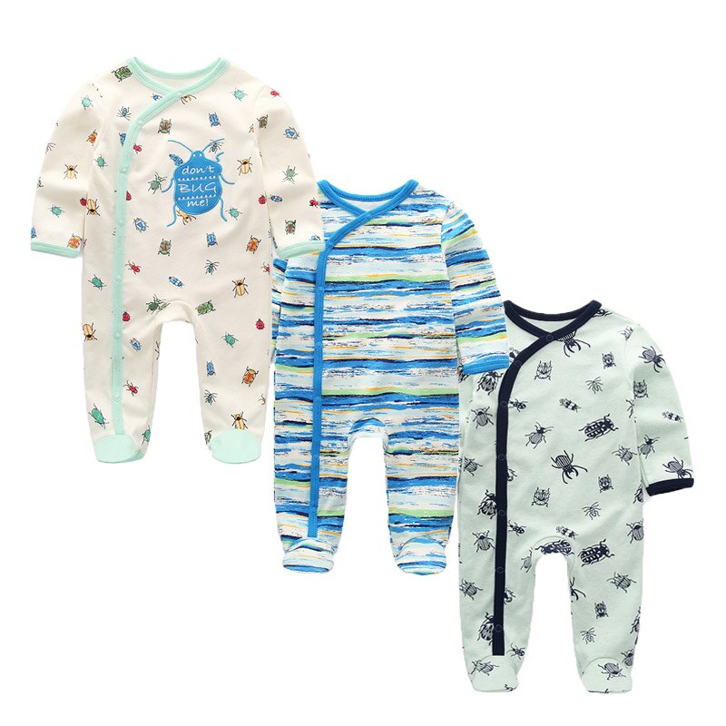 3pcs Baby Romper