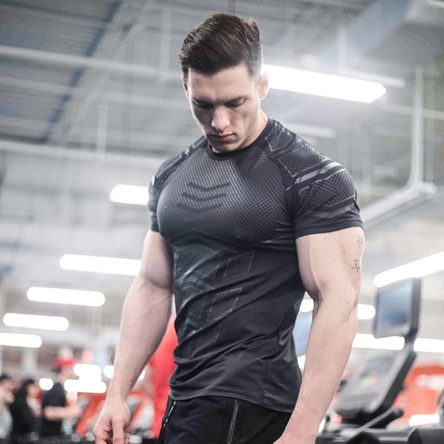 Compression Quick dry T-shirt