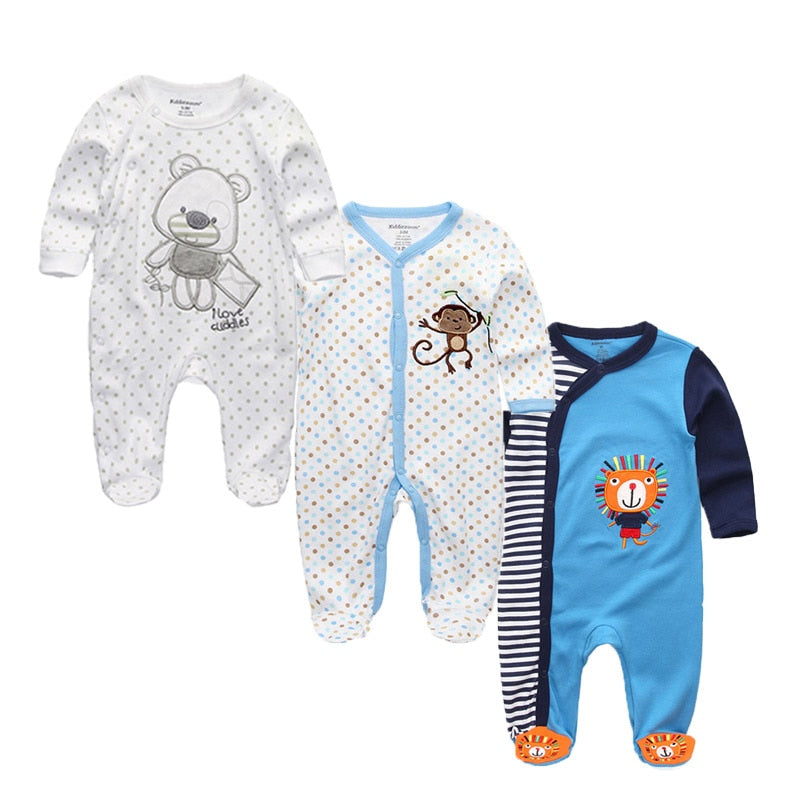 3pcs Baby Romper