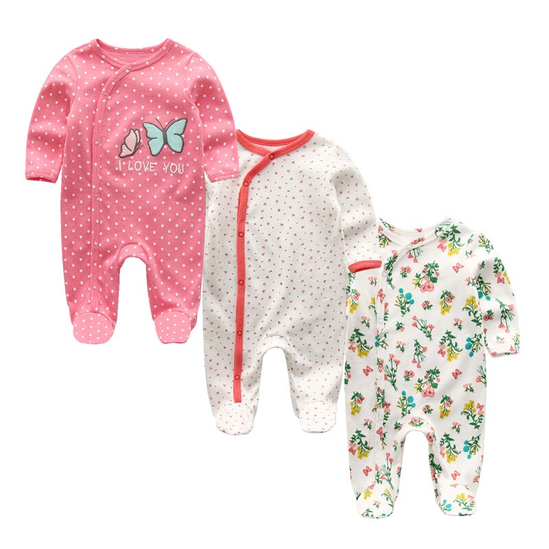 3pcs Baby Romper