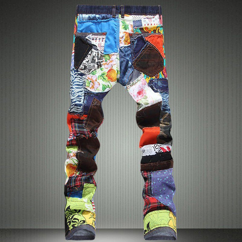 Patchwork Jeans