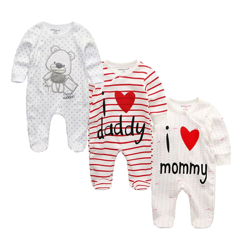 3pcs Baby Romper