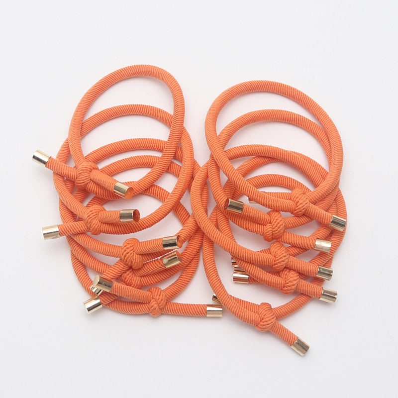 10PCS Elastic Hair Rubber Bands