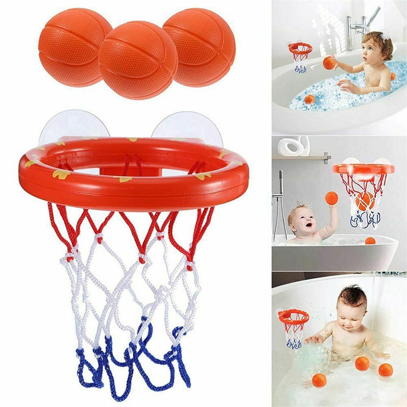 Basketball Hoop with 3 Balls Bath Toy