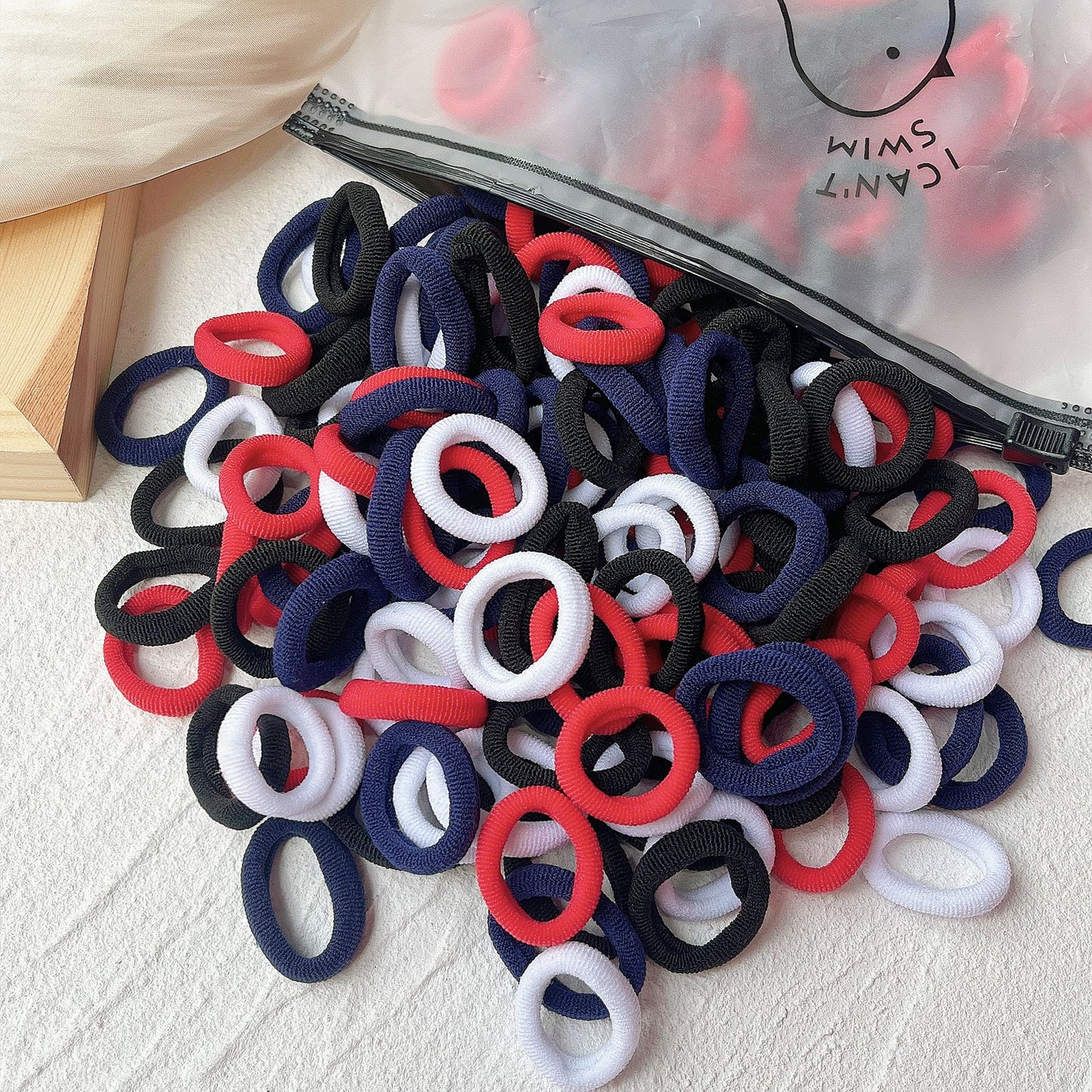 20/50pcs Kids Elastic Hair Bands