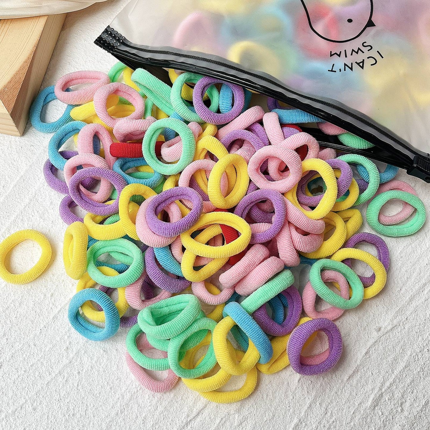 20/50pcs Kids Elastic Hair Bands