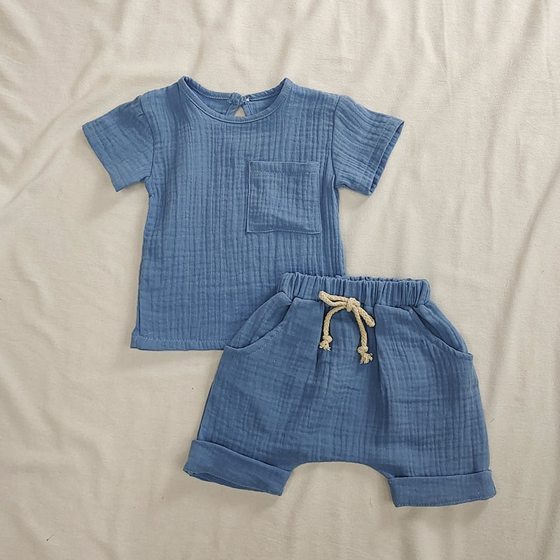 Organic Cotton Baby Clothes Set