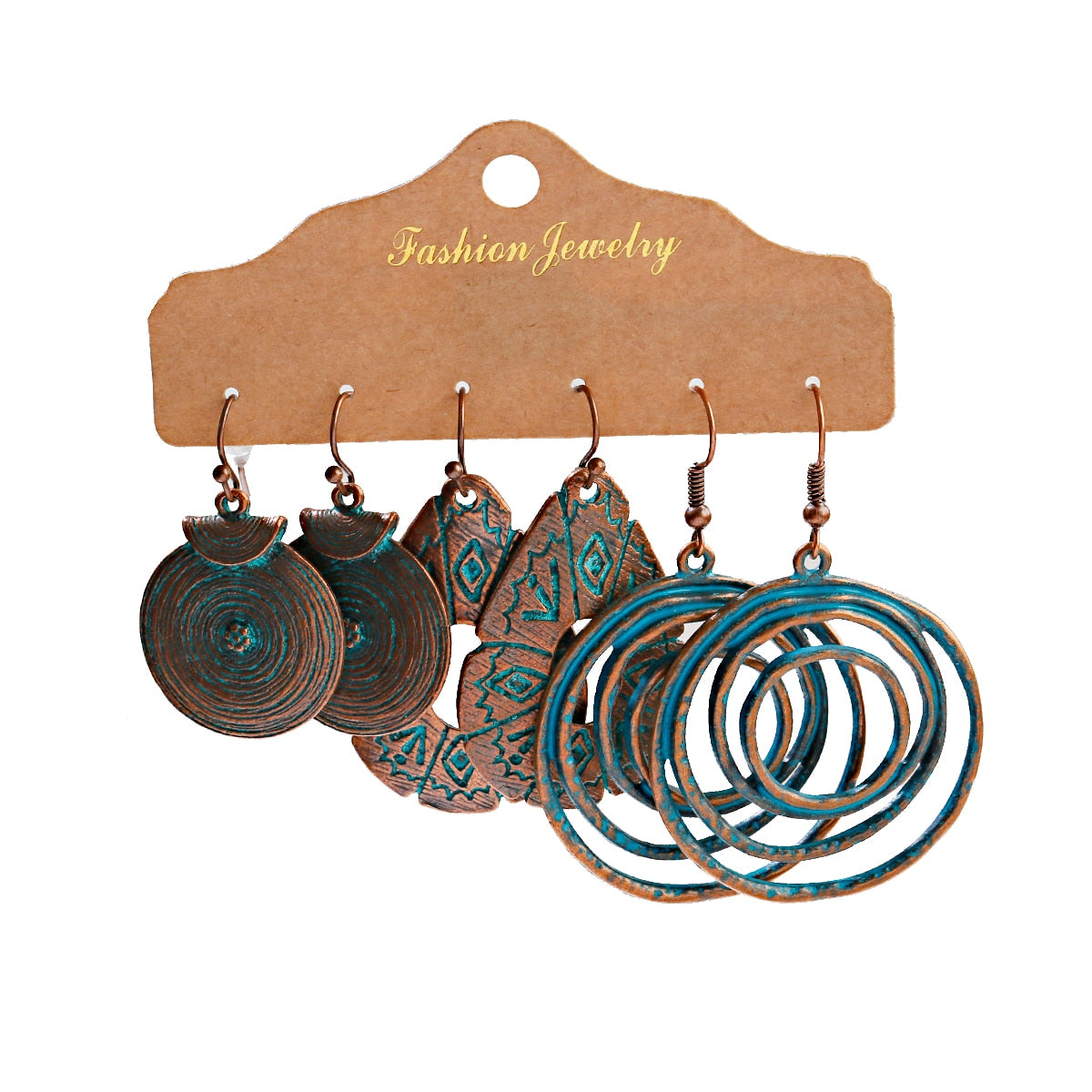 Boho  Dangle/Round Earrings