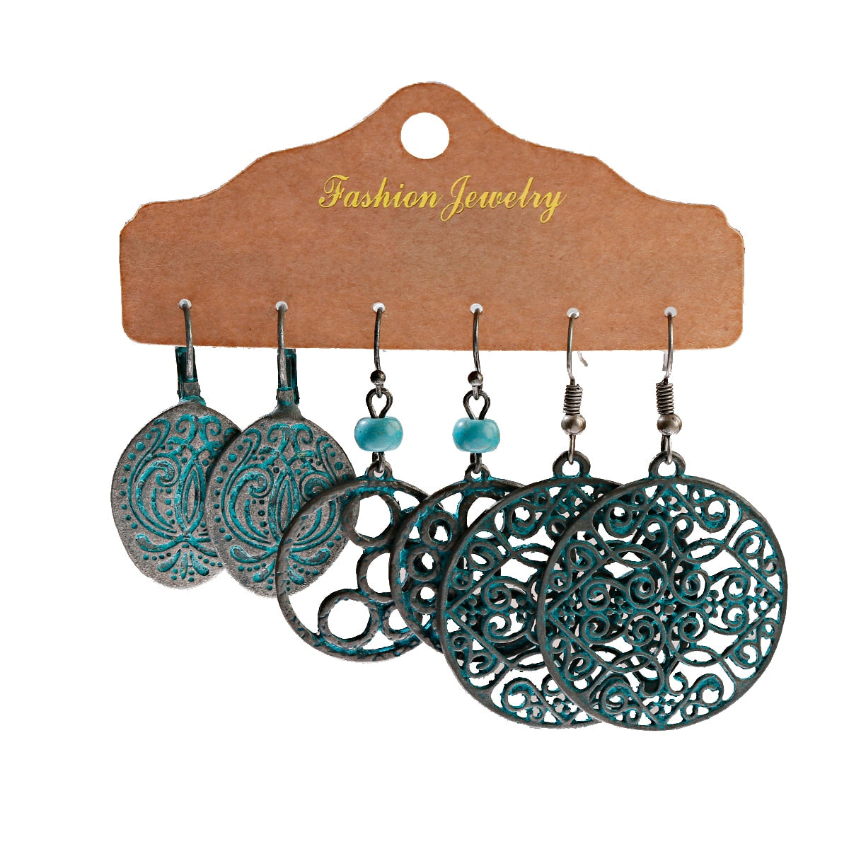 Boho  Dangle/Round Earrings