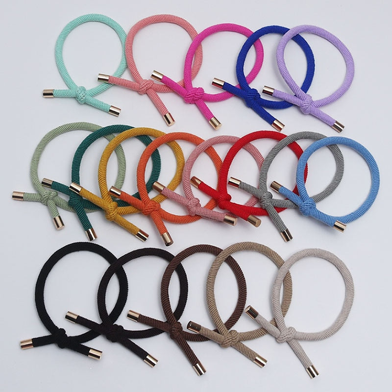 10PCS Elastic Hair Rubber Bands