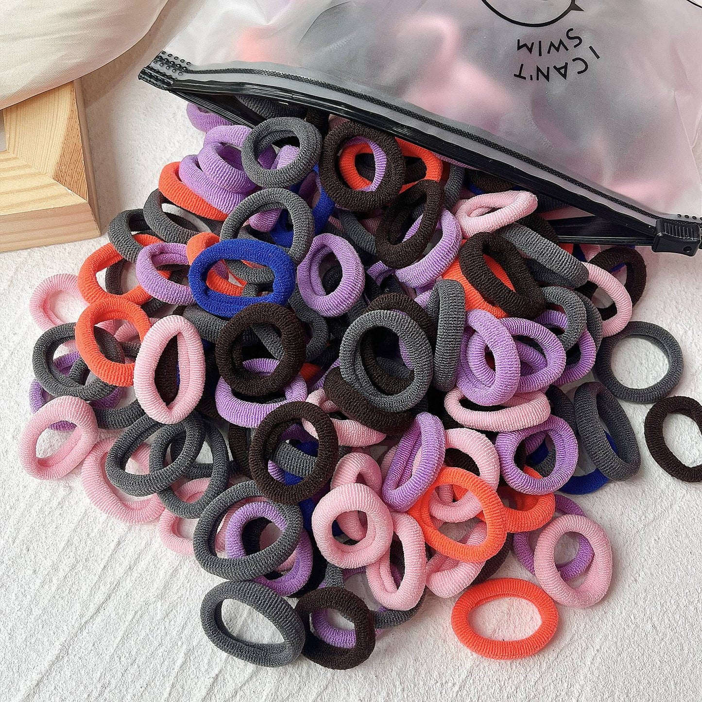 20/50pcs Kids Elastic Hair Bands