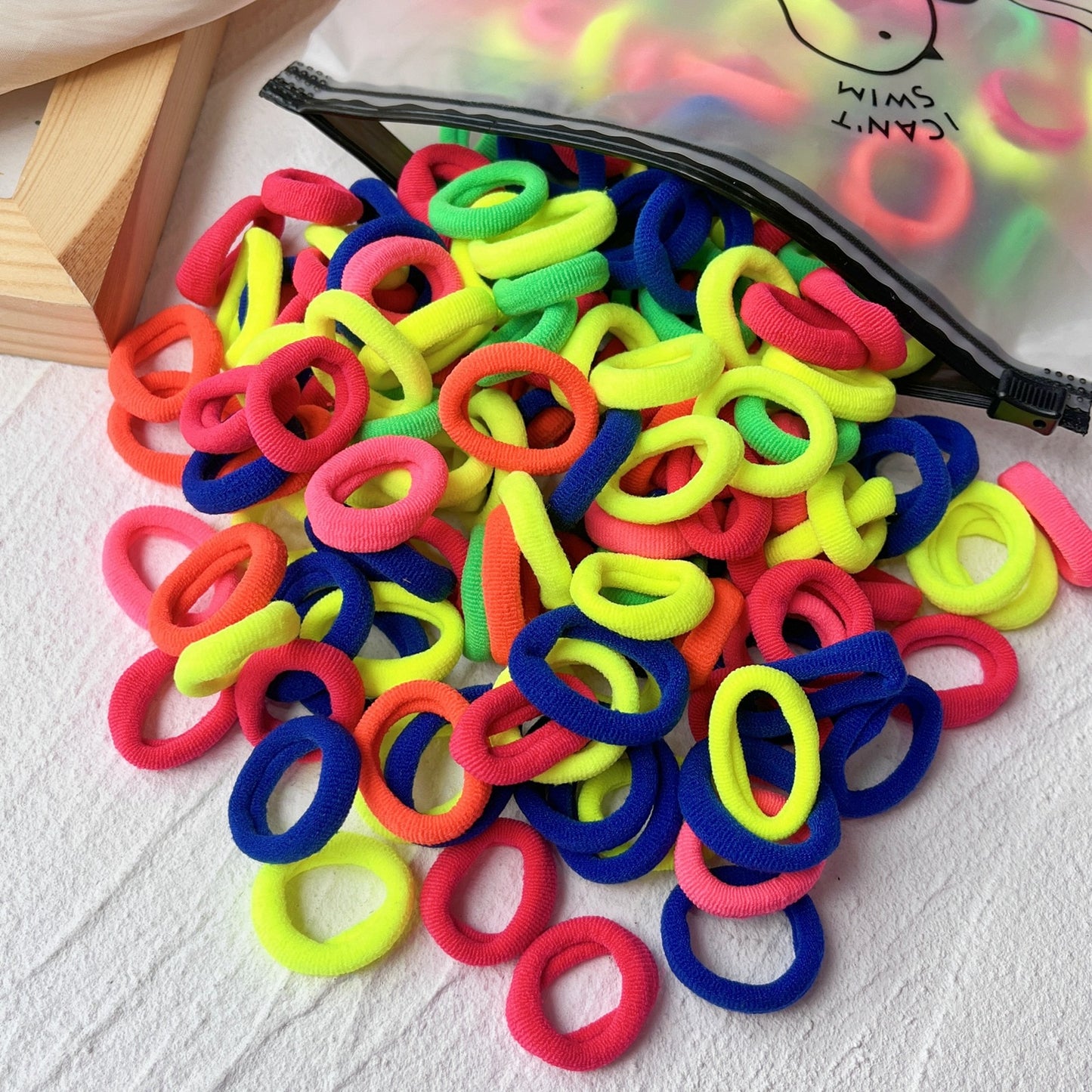 20/50pcs Kids Elastic Hair Bands