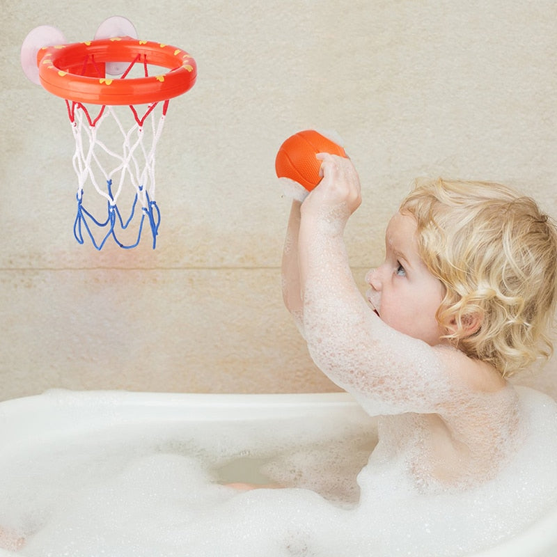 Basketball Hoop with 3 Balls Bath Toy